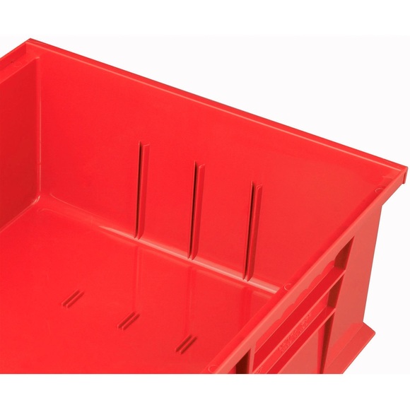 Global Industrial™ Plastic Stack & Hang Bin,
11"W x 10-7/8"D x 5"H, - Picture 7 of 10